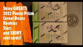 2022 Panini Prizm Cereal Boxes  Awesome Baseball Boxes  Ohtani Rookies Shiny Stars [upl. by Beitch]