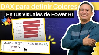 DAX para definir Colores en tus visuales de Power BI📊🔥 [upl. by Ytok332]