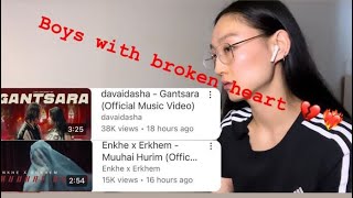 davaidasha  Gantsara  Enkhe x Erkhem  Muuhai Hurim Official Music Video  Maya’s REACTION [upl. by Zane]