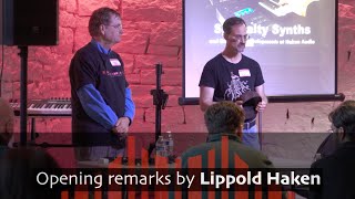 Lippold Haken Opening Remarks  ContinuuCon2024 [upl. by Endaira]