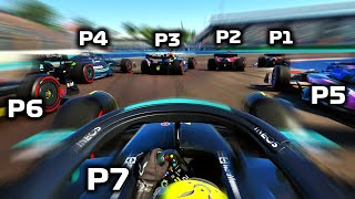 The 2023 Miami Grand Prix but with 200x SLIPSTREAM amp NO DIRTY AIR [upl. by Ogdan741]