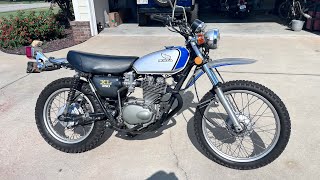 1974 Honda Xl350 [upl. by Aroled]