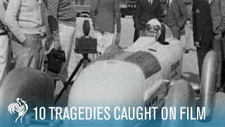 10 Tragedies Caught on Film  British Pathé [upl. by Vierno]