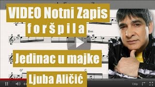 Notni zapis forspila Jedinac u majke Ljuba Alicic [upl. by Janene]