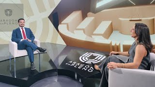 Entrevista a Darío Villagrasa  Aragón en Pleno Aragón TV  5 de octubre de 2024 [upl. by Yrrap759]