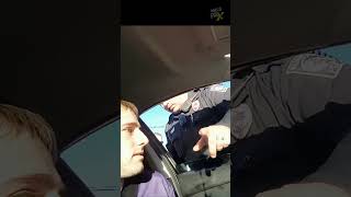 Lying Cop Falsely Accuses Uber Driver Unaware Hes a Lawyer shorts police lawyer [upl. by Ajtak]