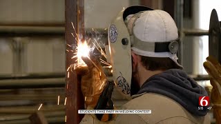 What I Love To Do Oklahoma FFA Students Participate In Mayes County Welding Competition [upl. by Latsirc484]