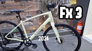 Trek FX 3 Hybrid Bike 2024 [upl. by Firmin829]