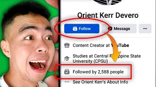 How to Activate FOLLOWERS Option on your Facebook 2024 [upl. by Tdnerb]