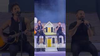 Bigger Houses Dan amp Shay live Awesome concert shorts fyp countrymusic trending [upl. by Helman]