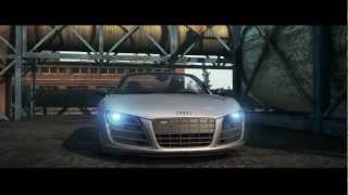 NFS Most Wanted 2012 Gold Medal quotStorehouse Stakeoutquot Ambush Event w Stock Audi R8 GT Spyder [upl. by Nilrac259]