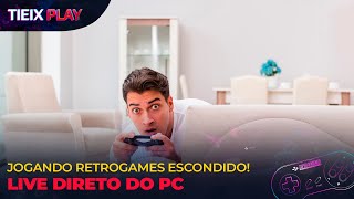 LIVE RETROGAMES DIRETO DO PC [upl. by Nauqram]