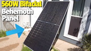 SUNGOLDPOWER 560 Watt Bifacial PERC Solar Panel [upl. by Leahcimdivad443]