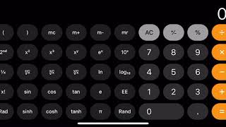 How to use your iPhone for Trigonometry calculations [upl. by Fillander]