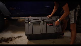 160 Liter ROAM Rugged case unboxing review [upl. by Anelliw220]