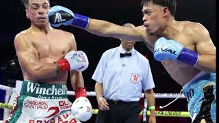 Angelo Leo pulls out wild onepunch knockout to stun Luis Alberto Lopez win IBF featherweight [upl. by Kotz717]