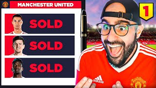 I SOLD EVERY UNITED PLAYER FOR 500000000 FIFA 22 Career Mode Manchester United 01 [upl. by Attegroeg]