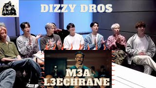 BTS REACTION  Dizzy DROS  M3A L3ECHRANE [upl. by Lenard772]