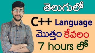 Complete C in Telugu  AZ Cpp Explained in 7 hours  Vamsi Bhavani [upl. by Sulakcin]