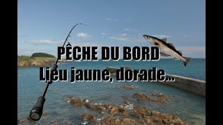 PÊCHE DE LA DORADE ET DU LIEU EN BRETAGNE [upl. by Kiker]