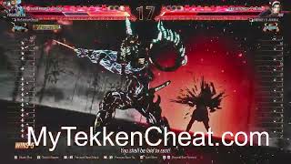 MyTekkenCheat  Cheat Hack Video against STREAMER SHIPHTUR [upl. by Aros]