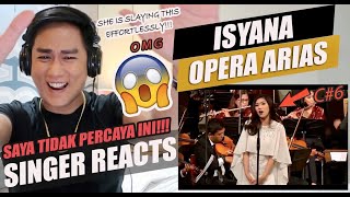 Isyana Sarasvati  Opera Arias  Frühlingsstimmen  Walzer Op 410  Johann Strauss II  REACTION [upl. by Latona112]