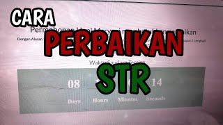 Cara Perbaikan STR [upl. by Sprage]