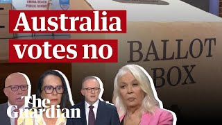 Australian referendum 2023 Australia votes no and rejects Indigenous voice to parliament [upl. by Whang]