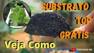 Como conseguir substrato para plantas sem custos  Veja esse vídeo [upl. by Lederer512]