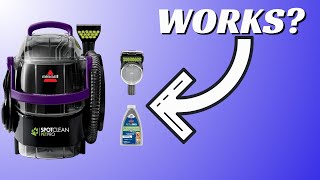 BISSELL SpotClean Pet Pro Ultimate Overview and Demo of the 2458 Portable Carpet Cleaner [upl. by Ytiak]