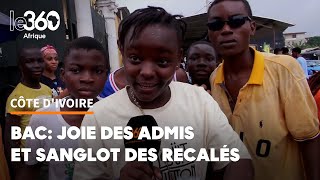 Côte d’Ivoire résultats du Bac 2024 les admis dans une joie folle les recalés en sanglot [upl. by Caiaphas]