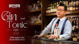 Hidetsugu Ueno（BAR HIGH FIVE） Gin amp Tonic [upl. by Ahsilaf]