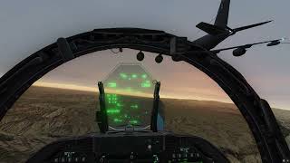 DCS F18 Air Refueling over Afghanistan [upl. by Mina]