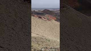 Mountains of Fire Timanfaya Lanzarote volcano nationalpark lava craterlake hazard geology [upl. by Alimhaj657]