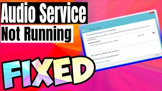 Easy Fixed  one or more audio service isnt running  Windows 10 7 8 [upl. by Fleming42]