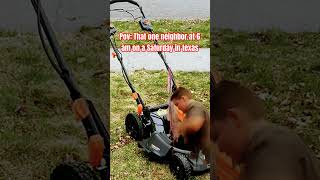 Lawn mower problems 🫤 relatable [upl. by Perni]