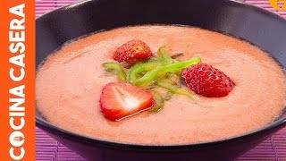 Gazpacho de fresas [upl. by Mikkel350]