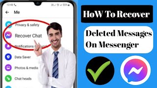 How To Recover Deleted MessagesOn Messenger 2024 UpdateRecover Deleted Facebook Messages [upl. by Noterb]