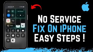 No Service iPhone FIX [upl. by Valdis]