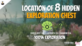 LifeAfter All Location of 8 HIDDEN Exploration Icons  Eroded Reef  Labyrinth  Rainbow Seas [upl. by Runck]