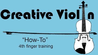 How to Practice the 4th finger on Violin  Beginner Violin [upl. by Ruby458]