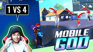 Can’t Believe 😨He is a Mobile Player  Mobile God vs Pro Players  Garena Free Fire [upl. by Leggat]