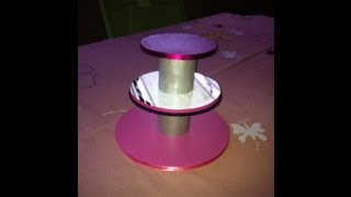 TUTO DIY  Cupcake stand  présentoir à gateauxbijoux [upl. by Armand980]