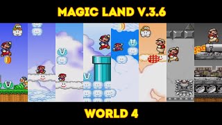 MARIO FOREVER MAGIC LAND V36  WORLD 4  GAMEPLAY  1080P [upl. by Nnairda]