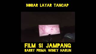 34 nobar layar tancap film si Jampang Barry prima shorts [upl. by Asemaj]