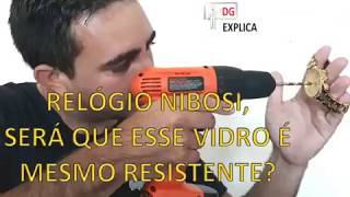 TESTE DE RESISTÊNCIA DO VIDRO DO NIBOSI 2351 [upl. by Shalne368]