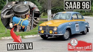 SAAB 96 o clássico vencedor de ralis com motor Ford V4 [upl. by Eenad164]