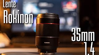 The New Rokinon 35mm F18 AF For Full Frame Sony E [upl. by Belen]