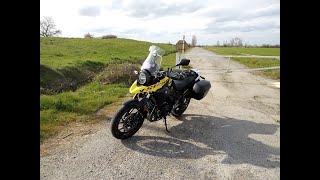 SUZUKI VSTROM 250 Vidéo HD [upl. by Ragnar35]