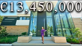 Inside A €13450000 Modern MEGA MANSION full of CRAZY facilities [upl. by Abba]